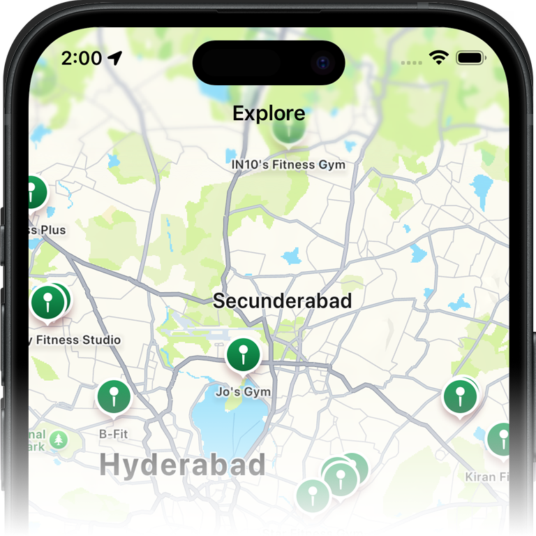 Discover gyms and classes